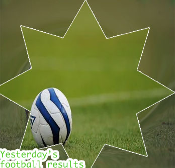 Soccer all results yesterday